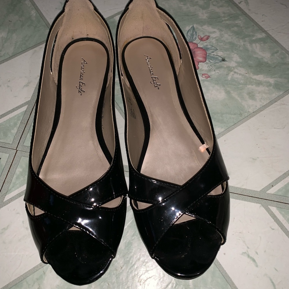 American Eagle by Payless Flat Open Toe Sandal